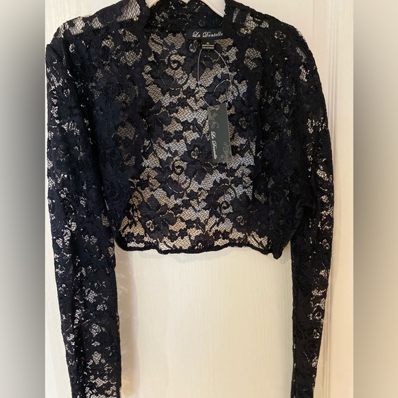 Black Lace Shrug - Picture 1 of 2